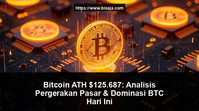 Bitcoin ATH $125.687: Analisis Pergerakan Pasar & Dominasi BTC Hari Ini